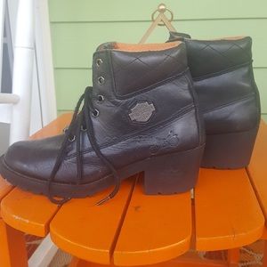 Harley Davidson Leather Boots